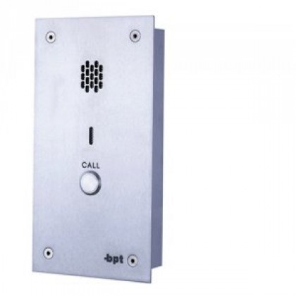 BPT VRA/1-10 flush mounted VR audio panel for system 200 with call button options - DISCONTINUED