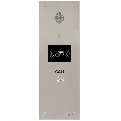 BPT VRAP300/1-10 VR audio entry panel with prox cutout and call button options for system 300 - DISCONTINUED