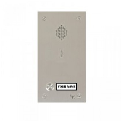 BPT VRAW300/1-10 flush mounted VR audio panel with 1 to 10 buttons for system 300 - DISCONTINUED