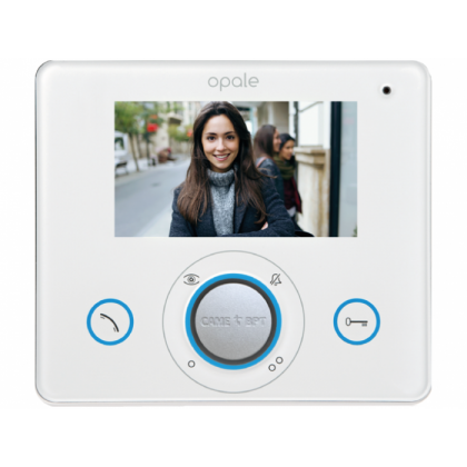 BPT OPALE hands-free, recessed wall mounted intercommunicating video monitor