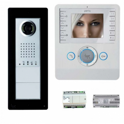 BPT XPTBP and XPTBKP GSM X-AIR PLUS kit with Perla monitor and Thangram intercom - DISCONTINUED