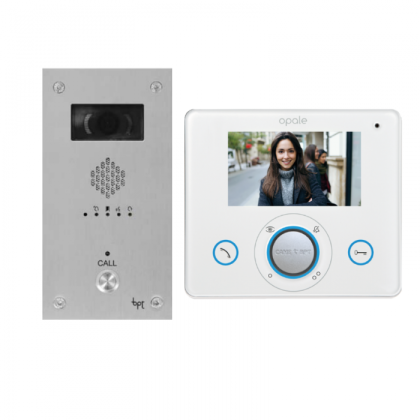 BPT XVRO and XVRKO GSM kit with Opale monitor options and vandal resistant intercom - DISCONTINUED